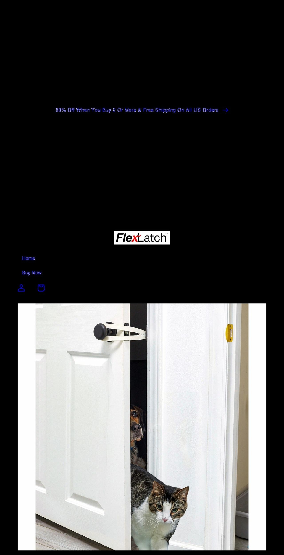 flexlatch.com shopify website screenshot