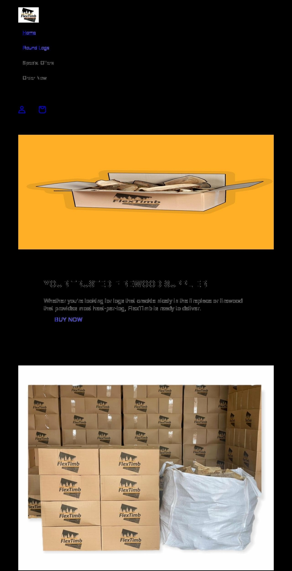 flextimb.co.uk shopify website screenshot