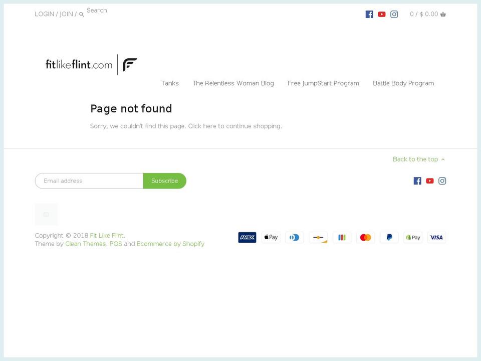 flfholideals.com — Shopify storefront screenshot