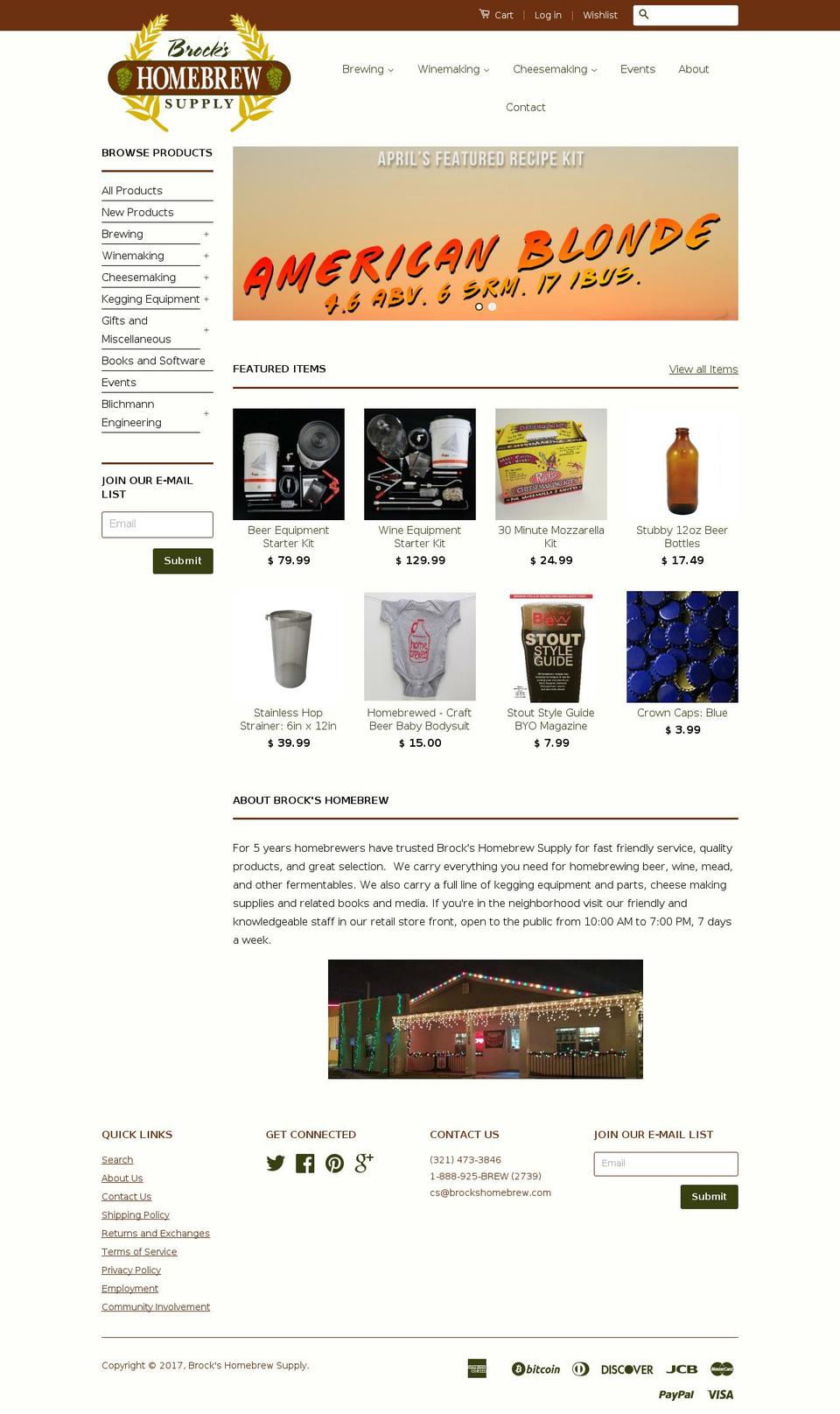 Homebrew Main 1-24-17 Shopify theme site example flhomebrew.com