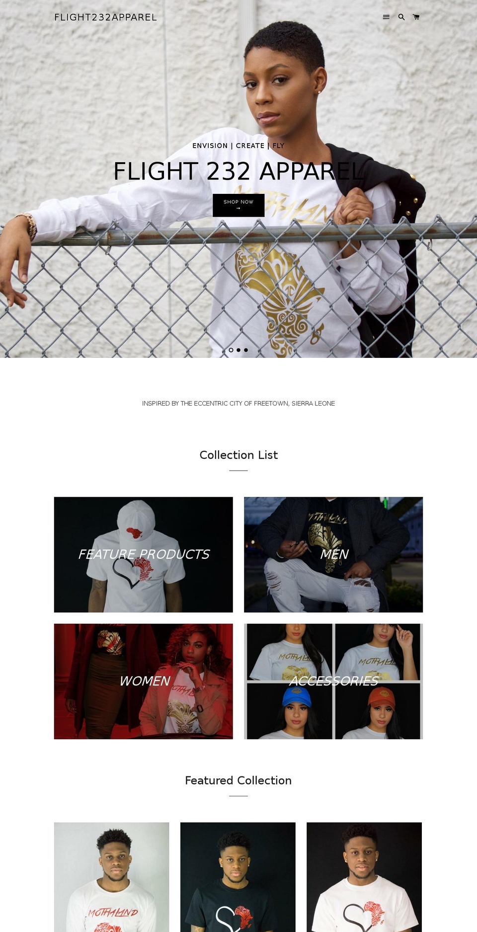 flight232apparel.com — Shopify storefront screenshot