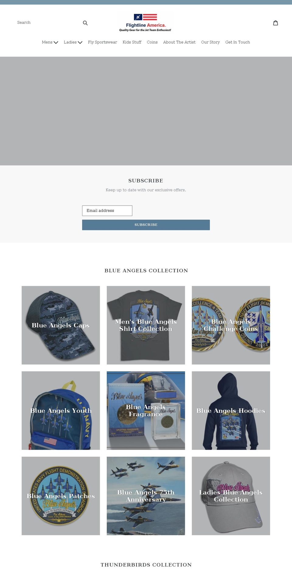 flightlineamerica.com shopify website screenshot