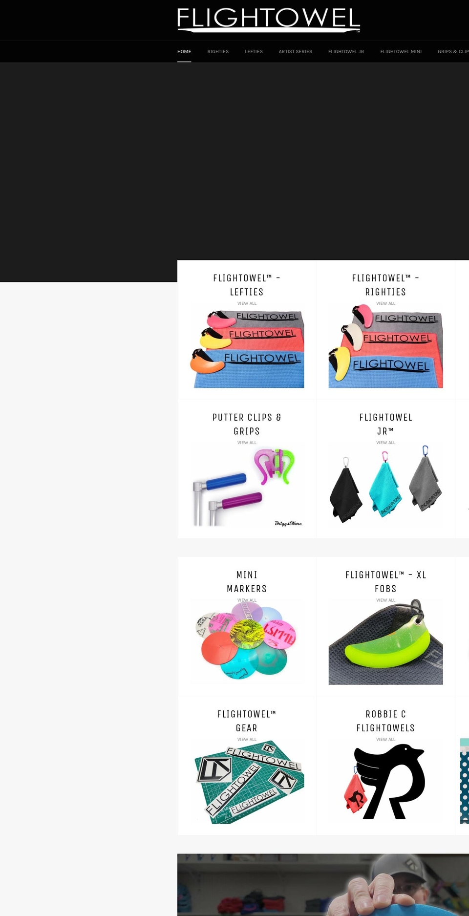 flighttowel.com — Shopify storefront screenshot