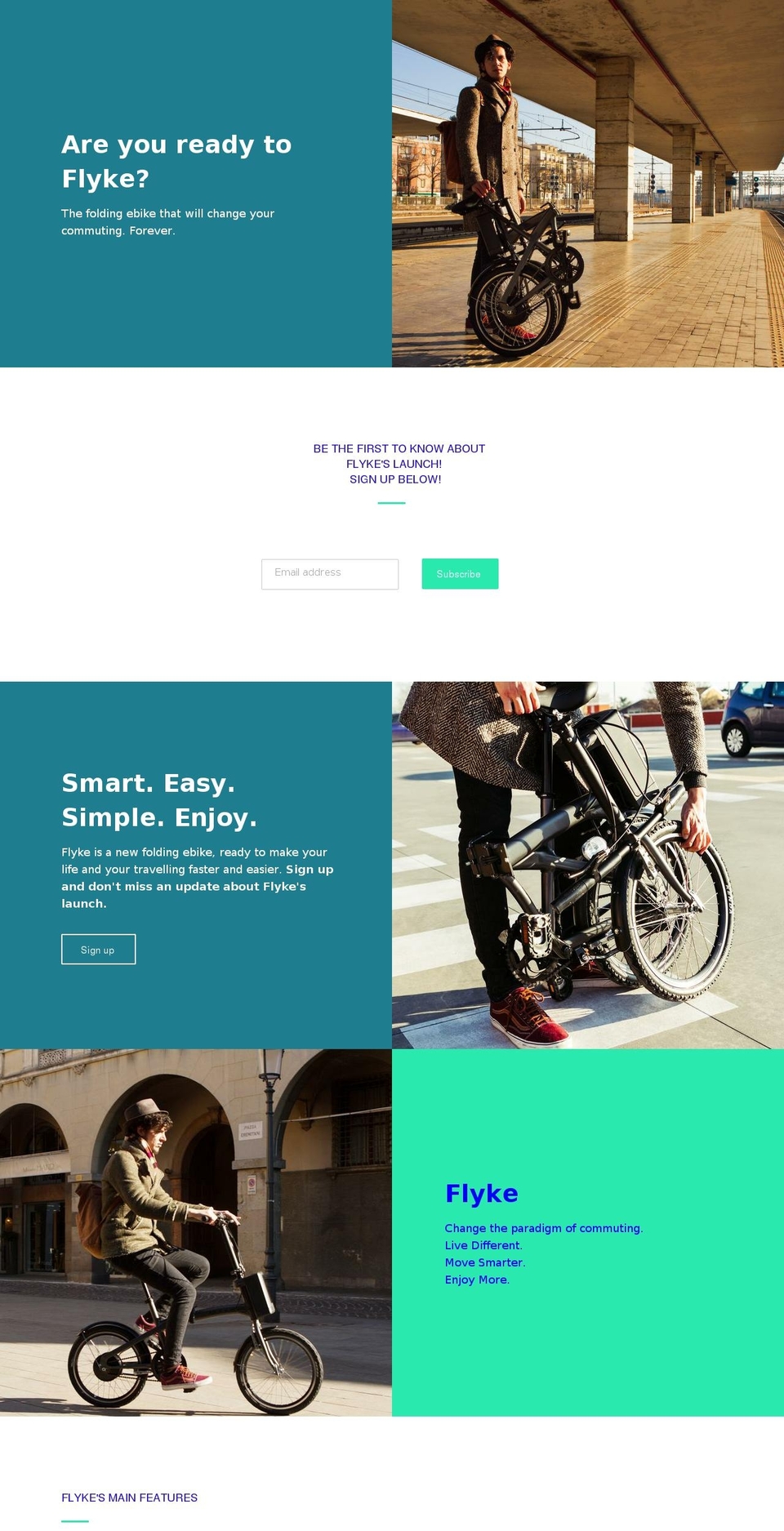 flike.bike shopify website screenshot
