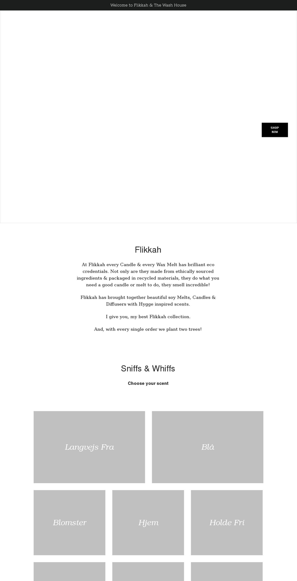 flikkah.com shopify website screenshot