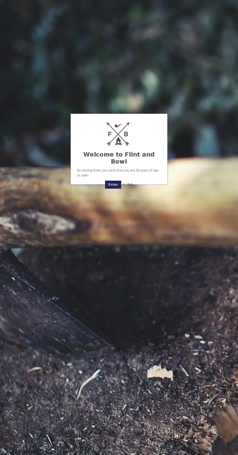 flintandbowl.com — Shopify storefront screenshot
