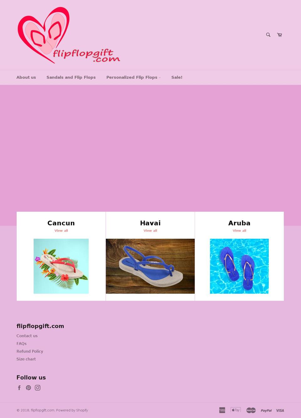 flipflopgift.com — Shopify storefront screenshot