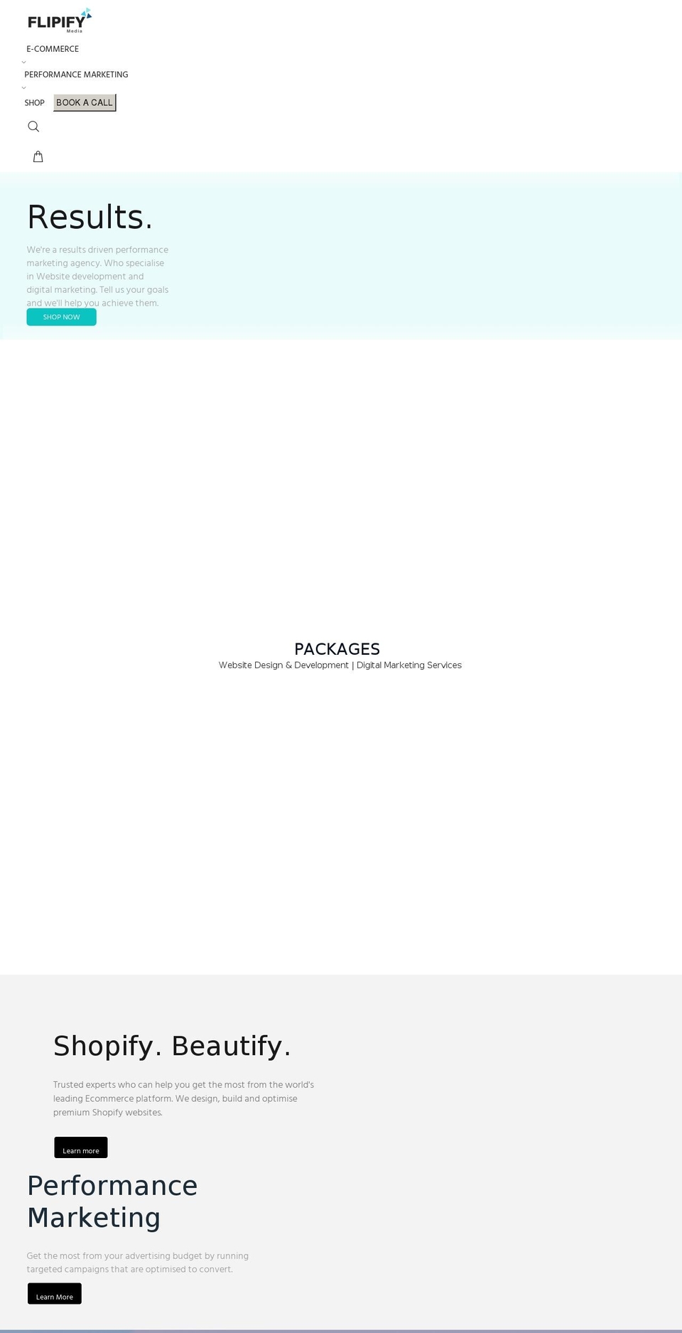 flipifymedia.com shopify website screenshot