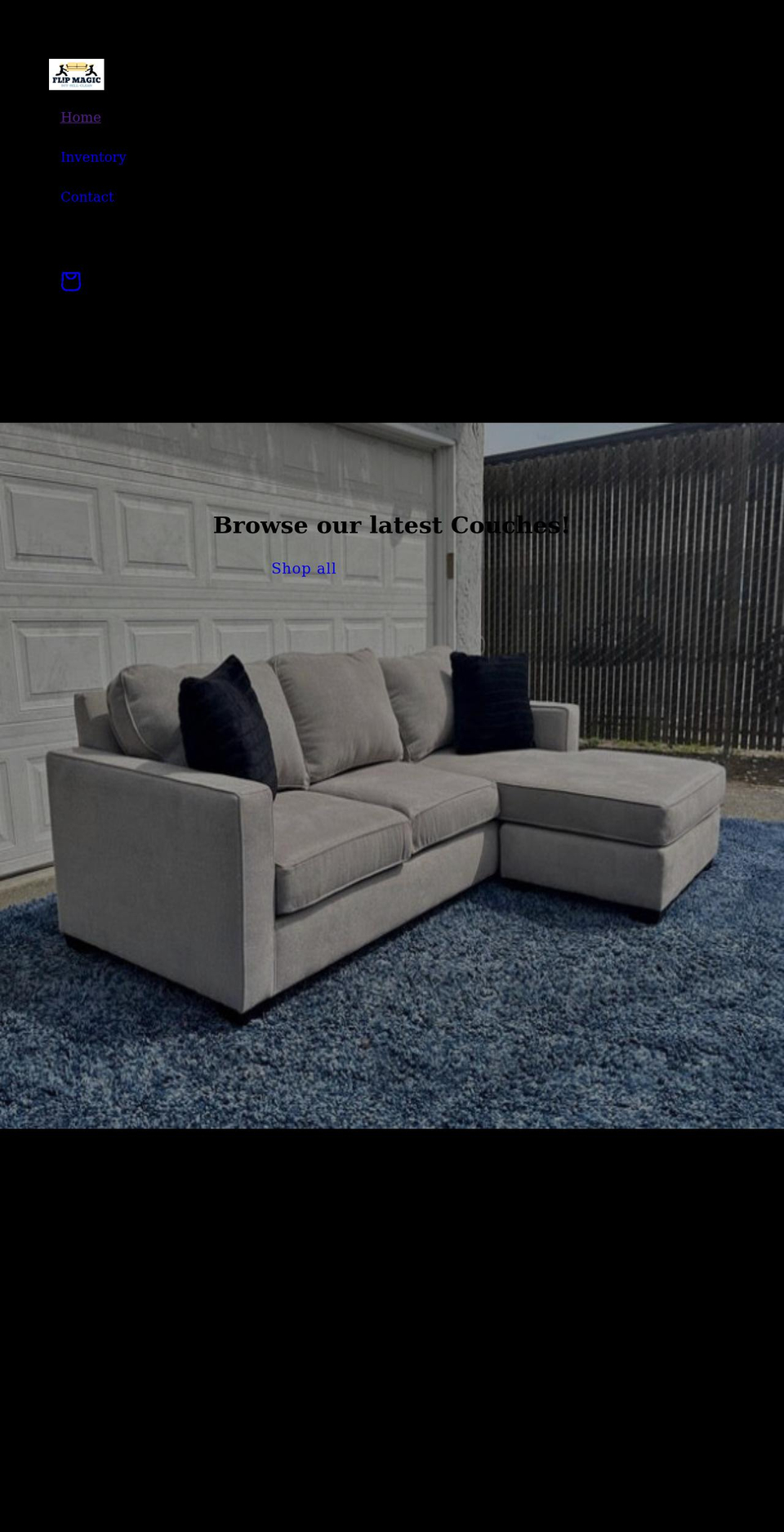 flipmagic.net shopify website screenshot