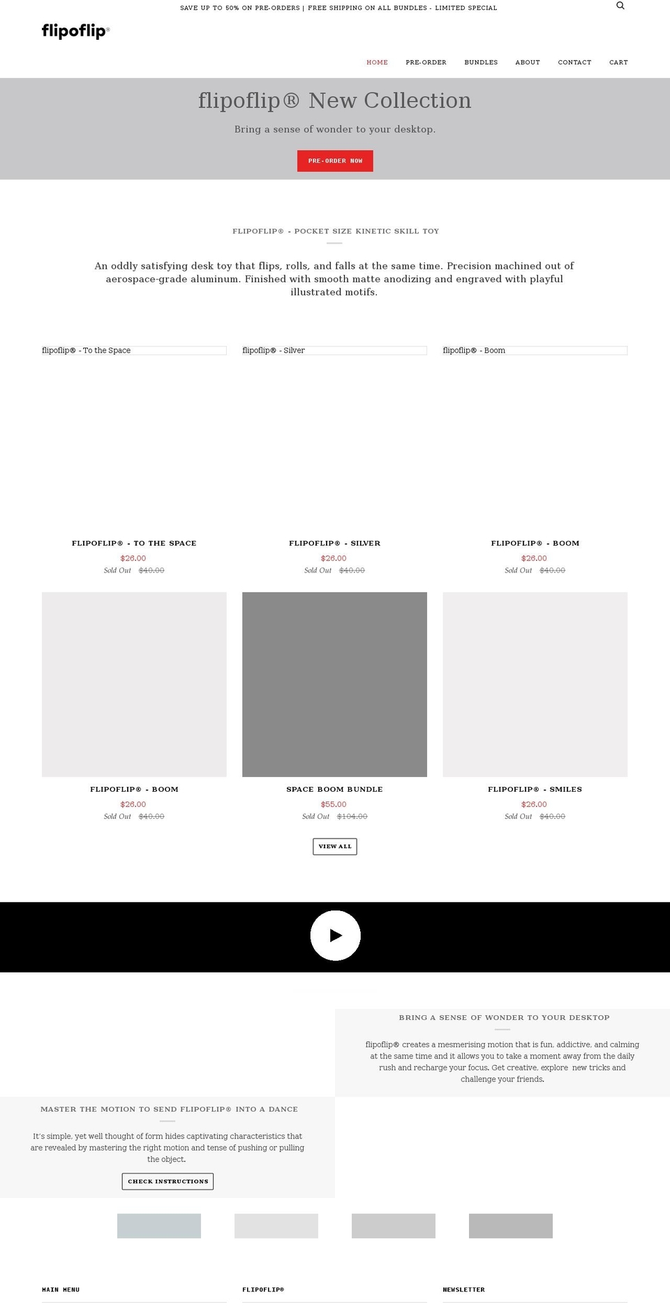 flipoflip.com shopify website screenshot