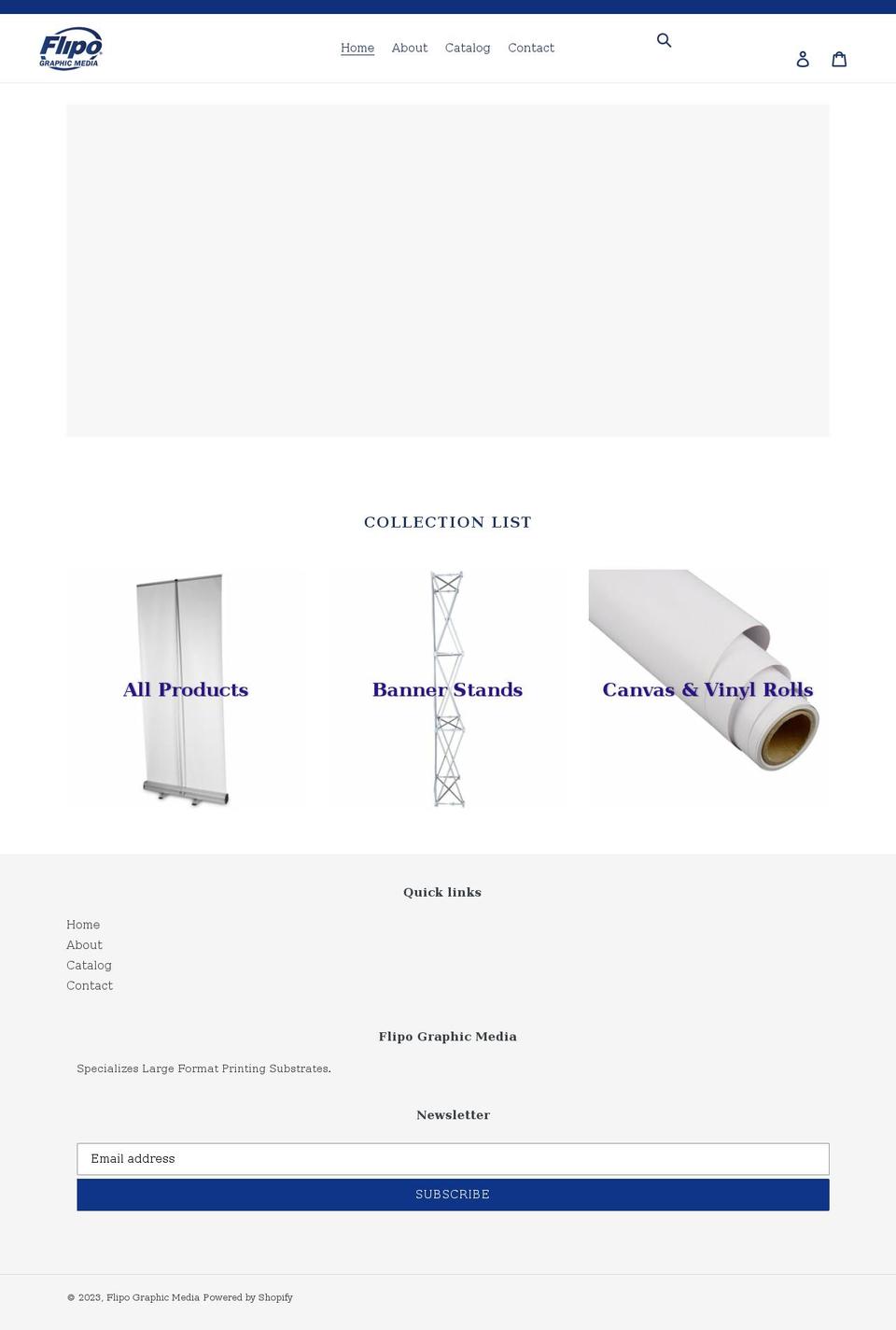 flipographicmedia.com shopify website screenshot