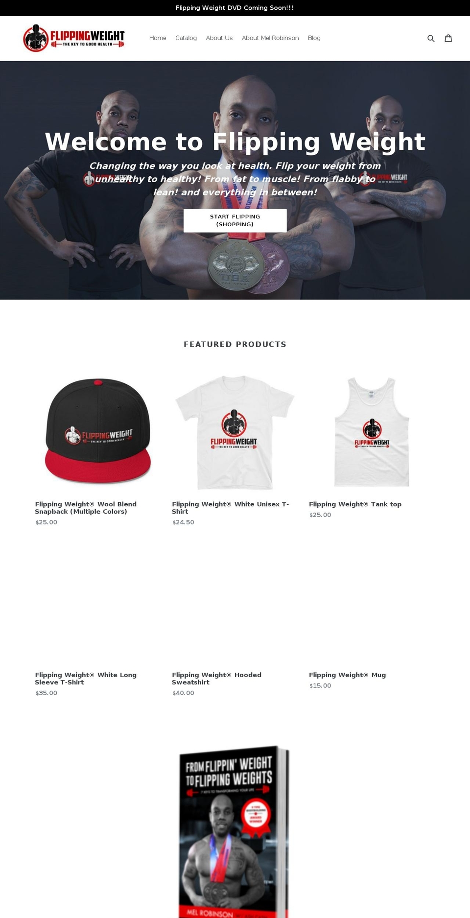 flippingweight.com — Shopify storefront screenshot