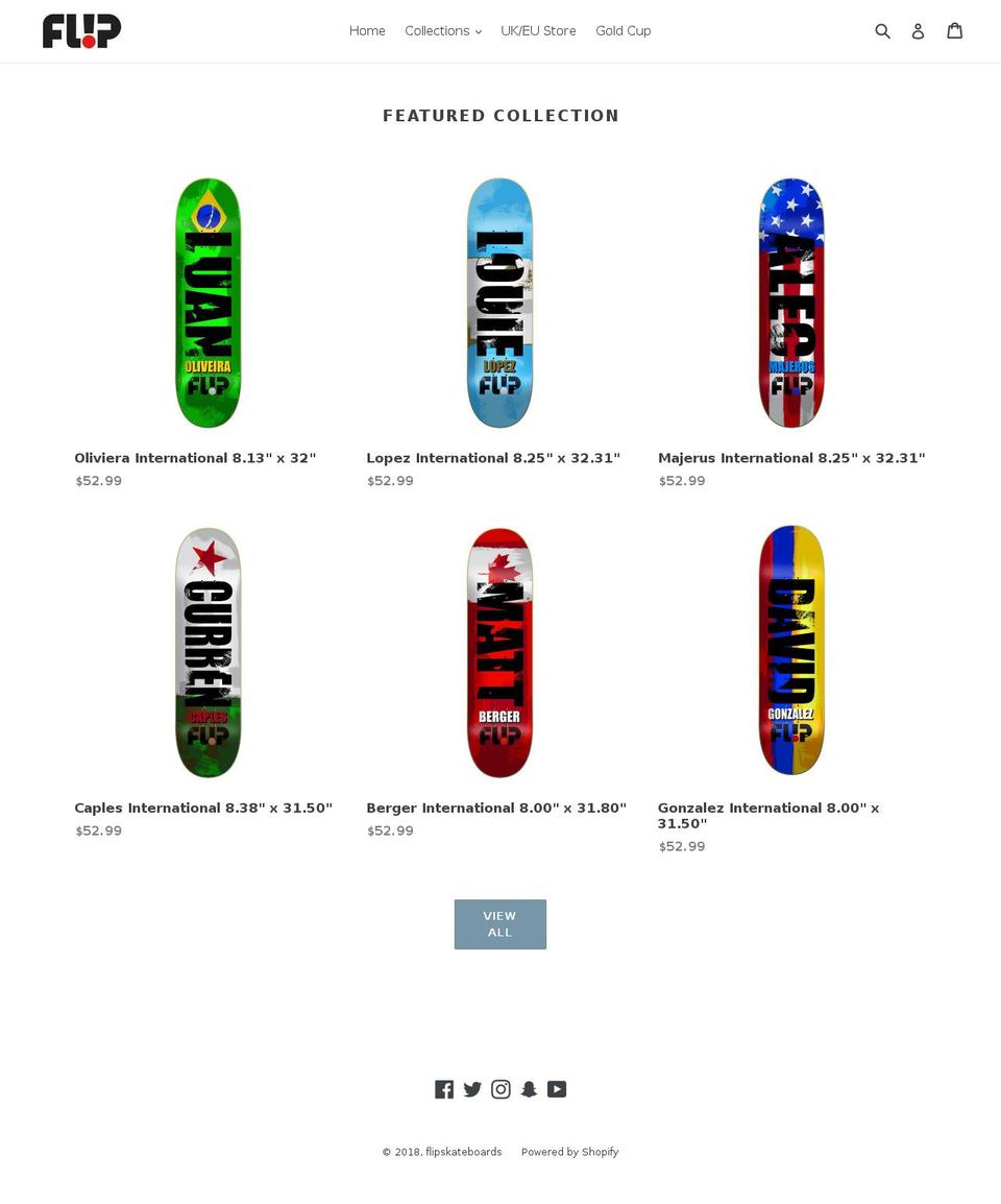flipskateboards.myshopify.com shopify website screenshot