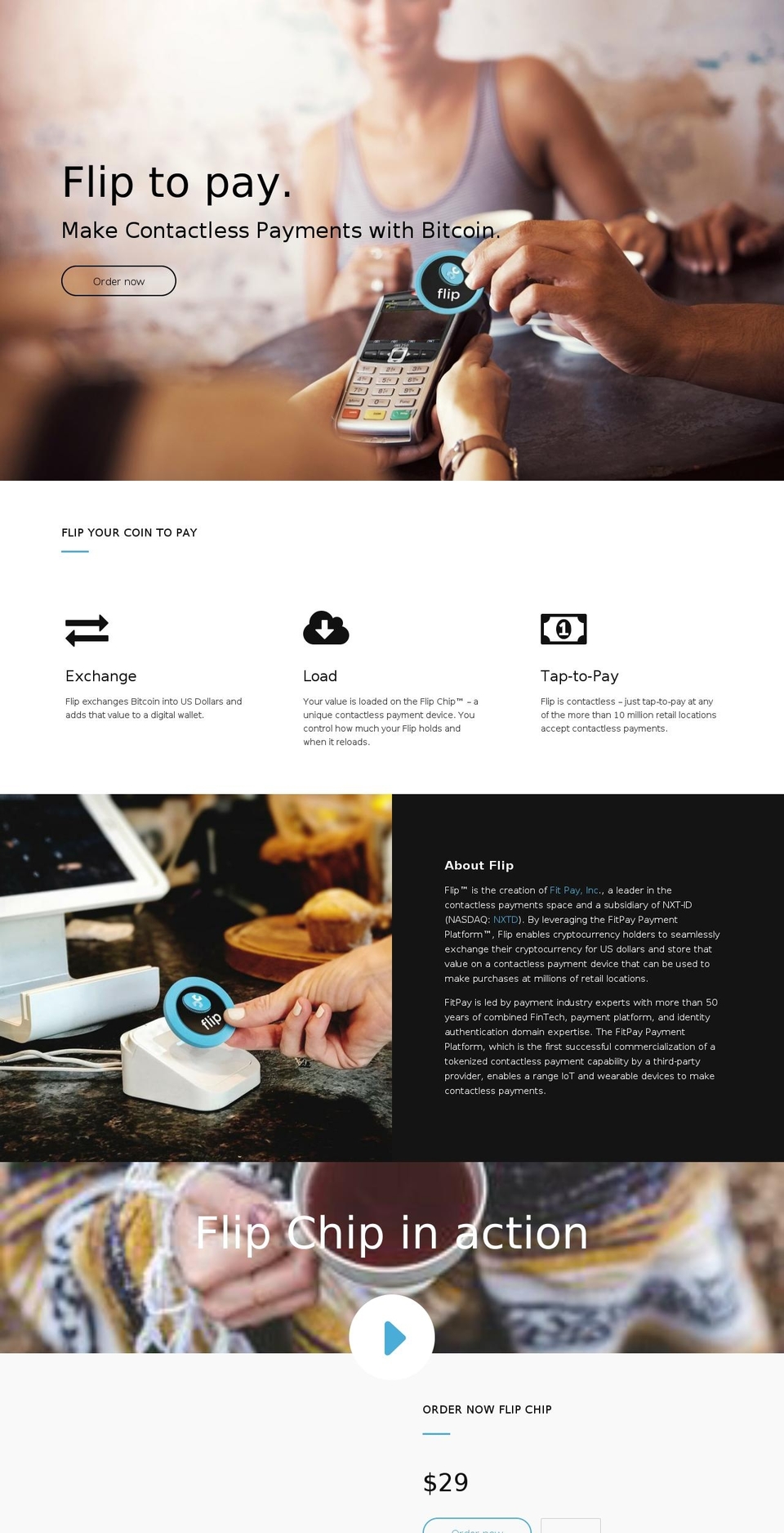 fliptopay.com shopify website screenshot