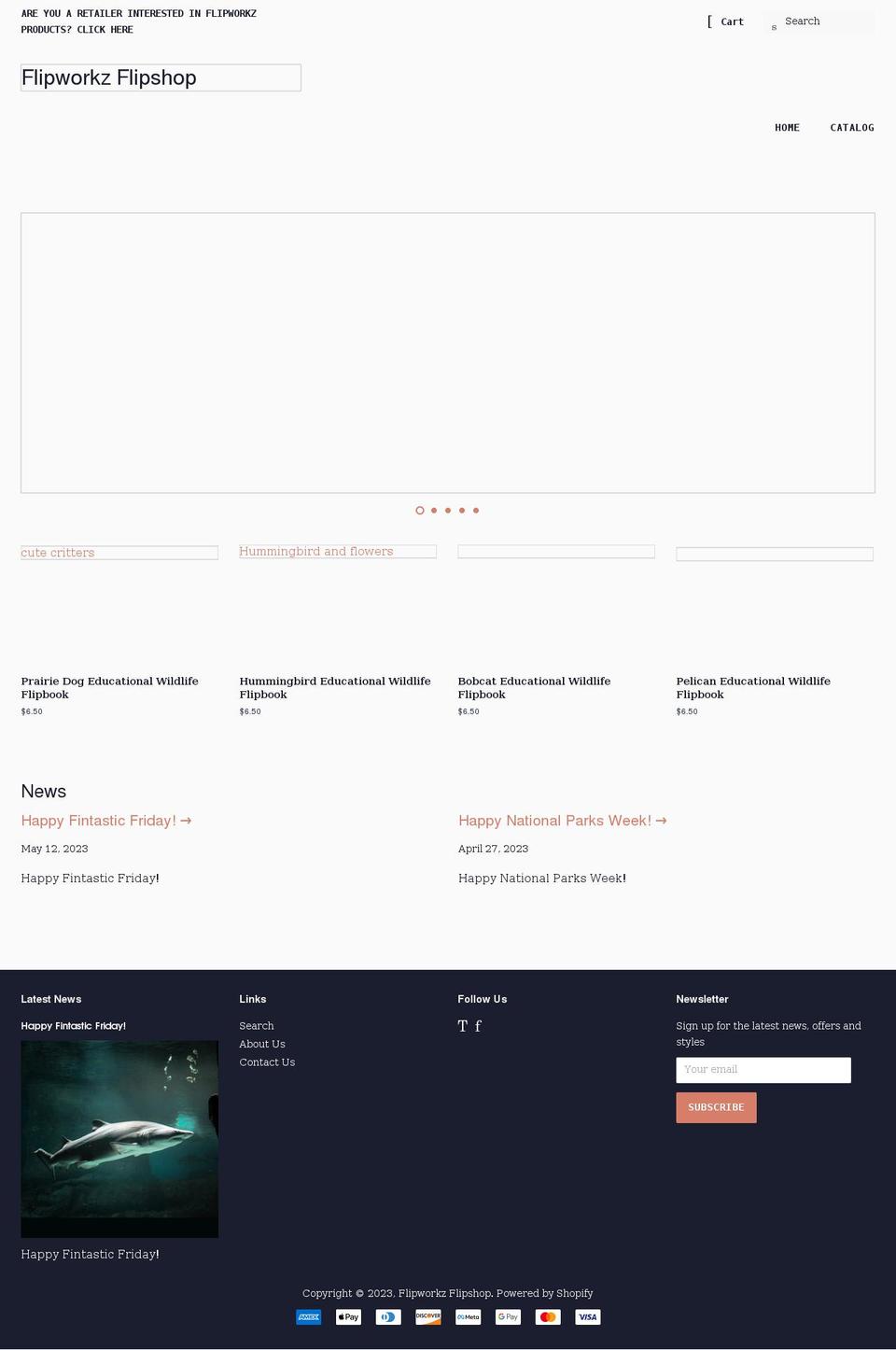 flipworkz.com shopify website screenshot