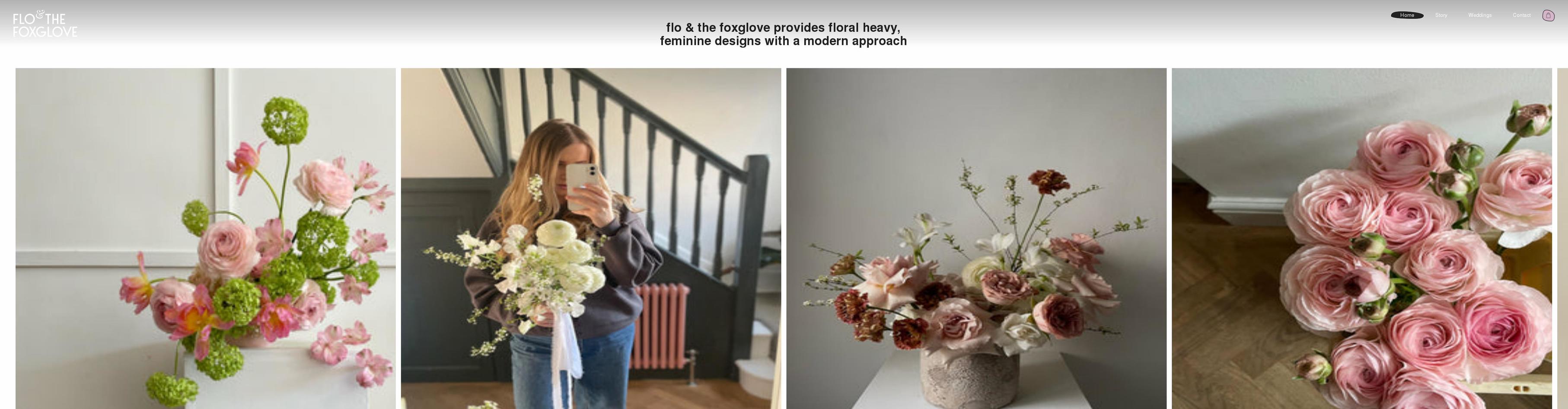 floandthefoxglove.co.uk shopify website screenshot