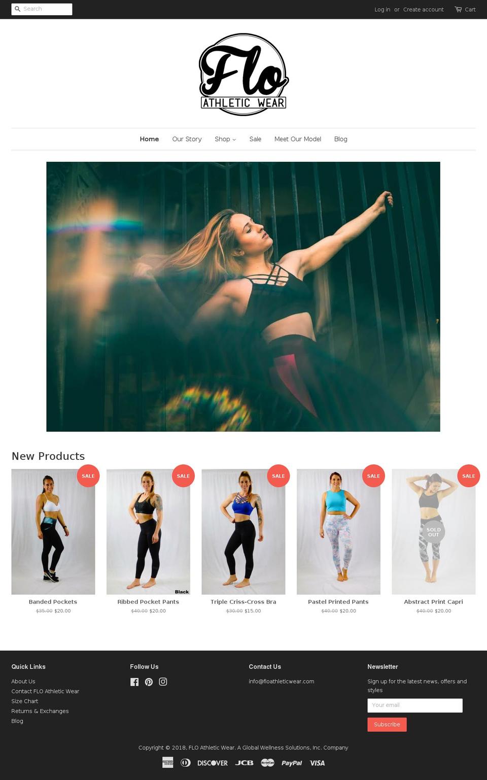 floathleticwear.com — Shopify storefront screenshot
