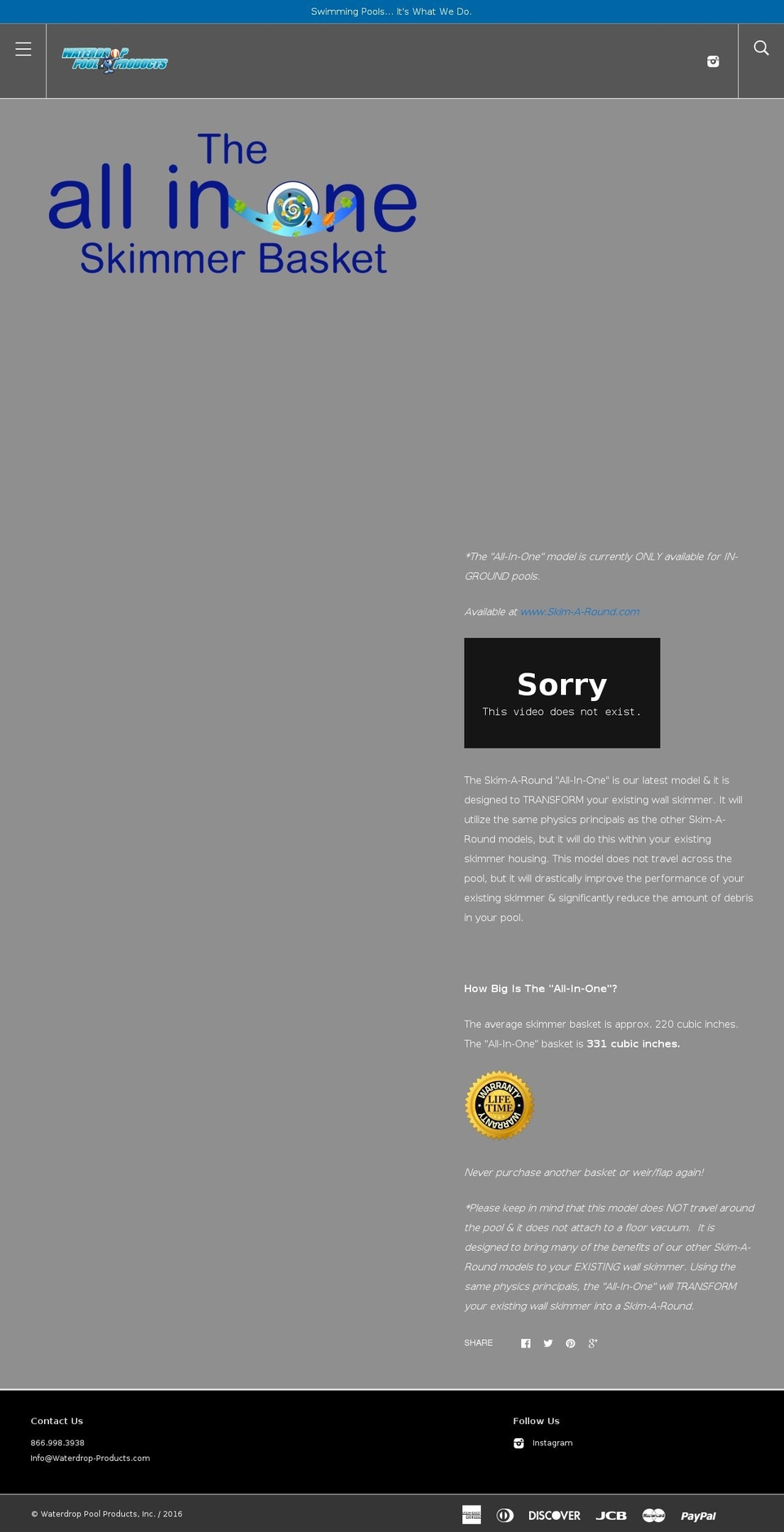 floatingbasket.com shopify website screenshot