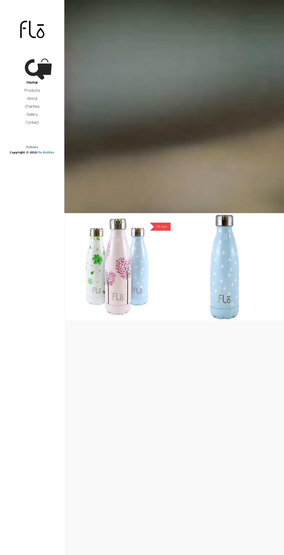 flobottle.com shopify website screenshot