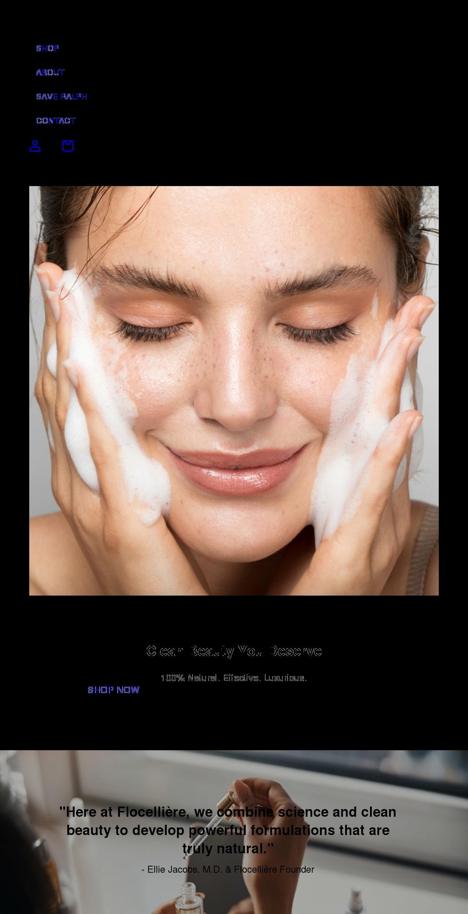 flocelliere.com shopify website screenshot