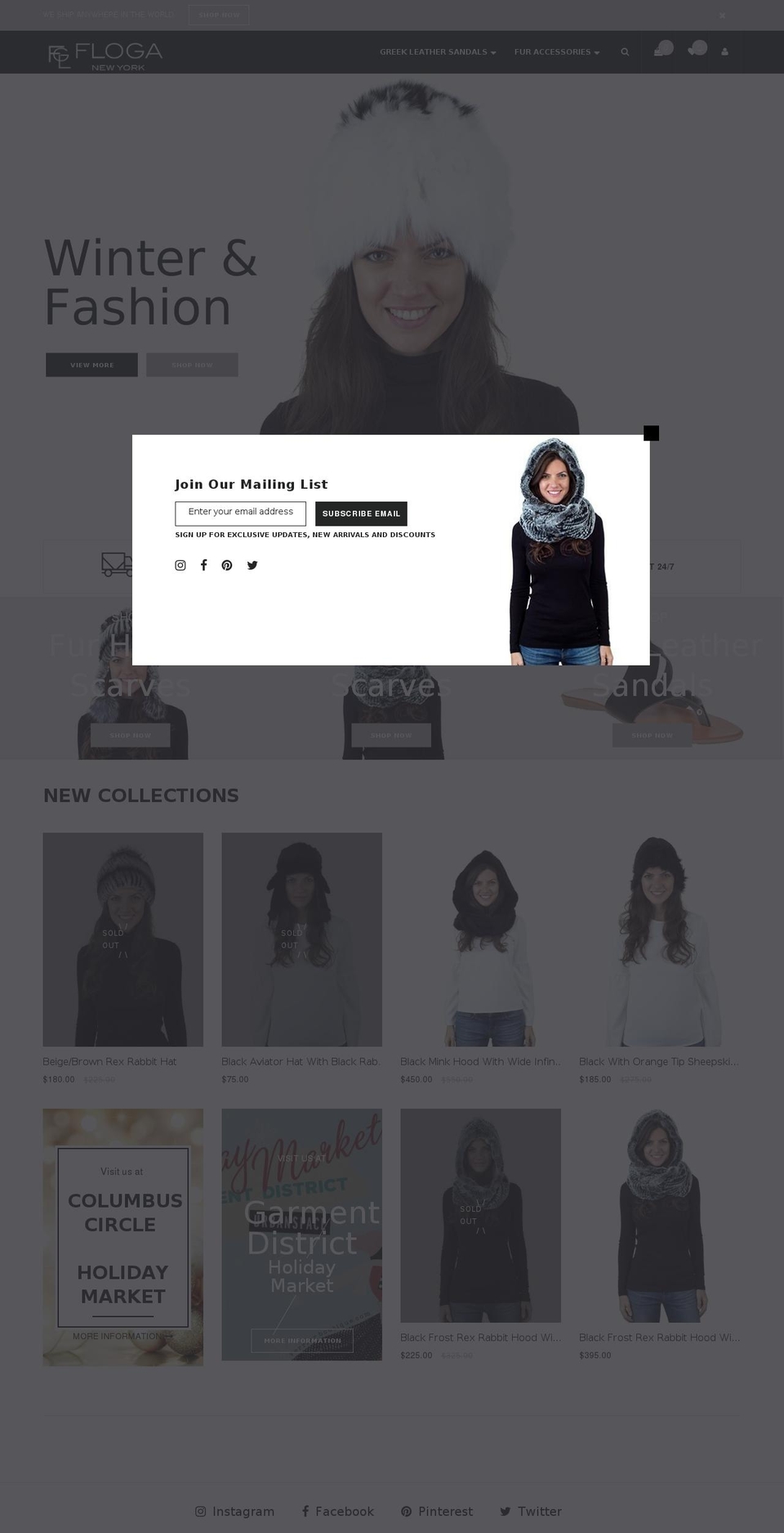floganewyork.myshopify.com — Shopify storefront screenshot