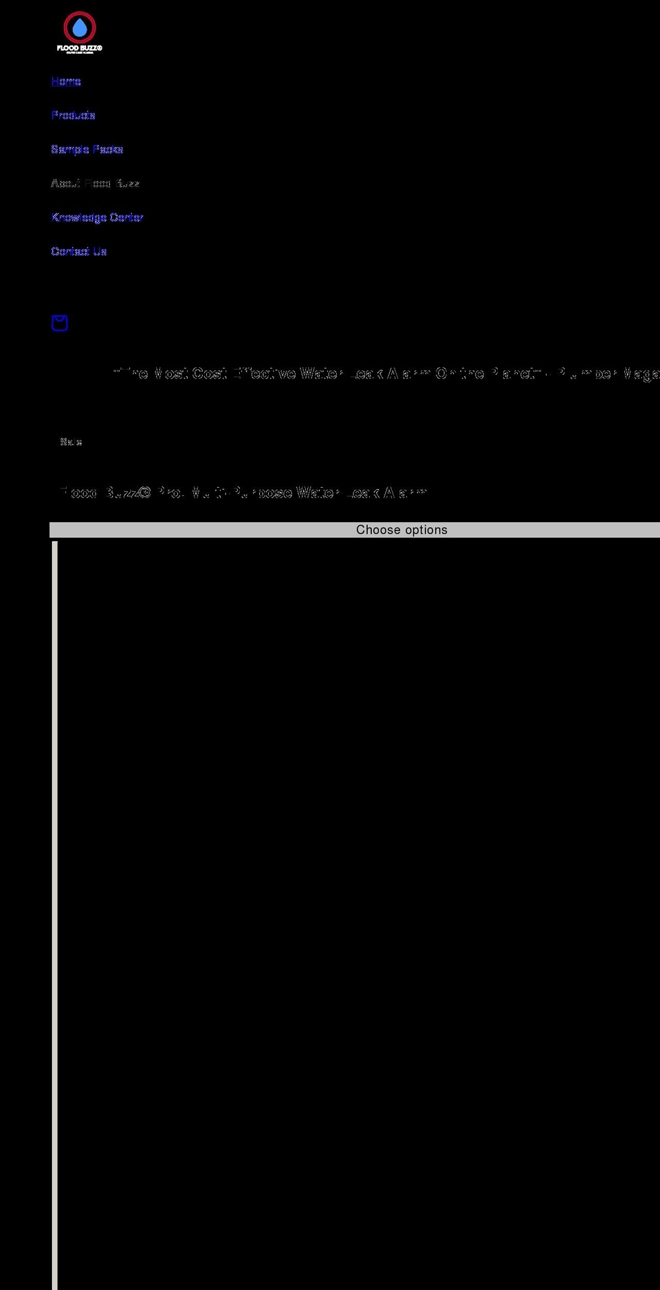 floodbuzz.com shopify website screenshot