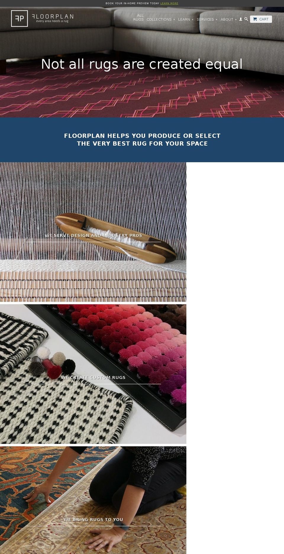 floorplanrugs.com shopify website screenshot