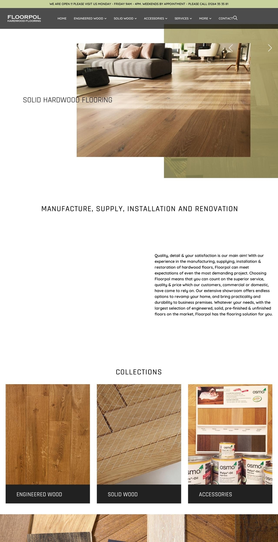 floorpol.co.uk shopify website screenshot