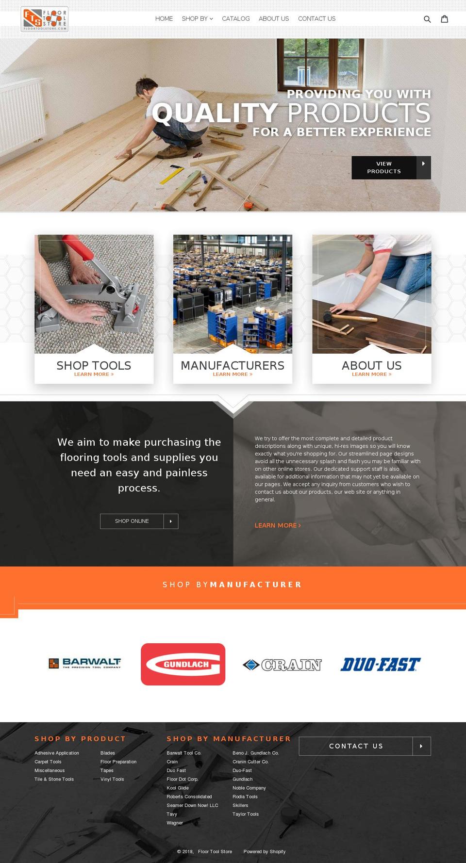 floortoolstore.com — Shopify storefront screenshot