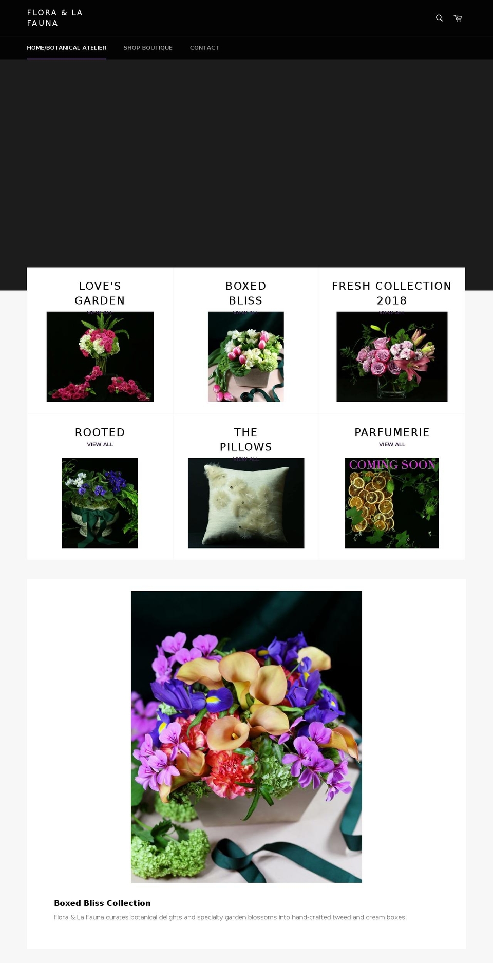 floraandlafauna.com shopify website screenshot