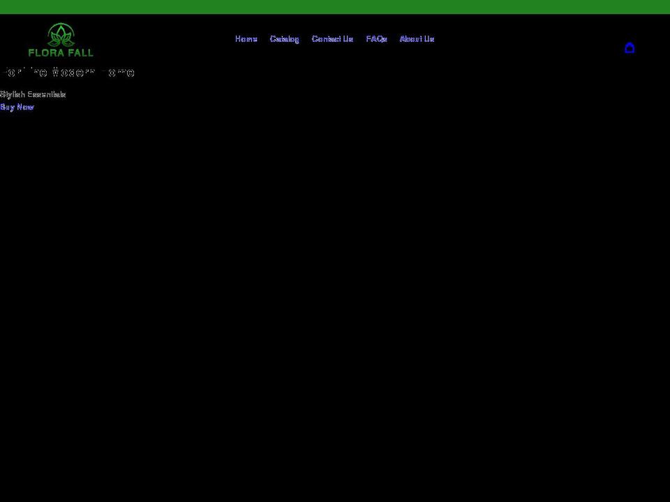 florafall.com shopify website screenshot