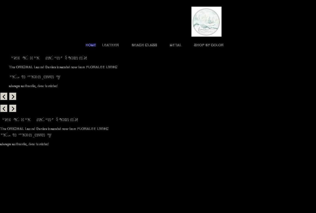 floraleeliving.com shopify website screenshot