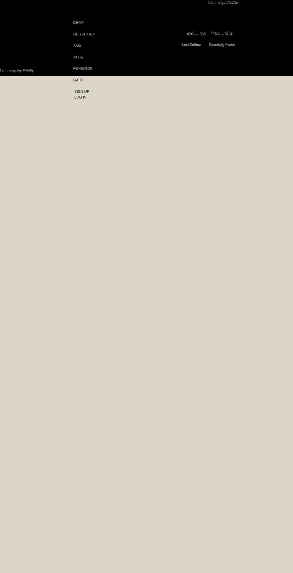 florasophiabotanicals.com shopify website screenshot