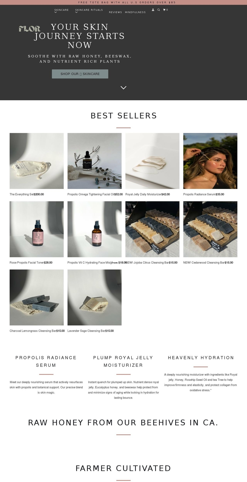florbyalexandra.com shopify website screenshot