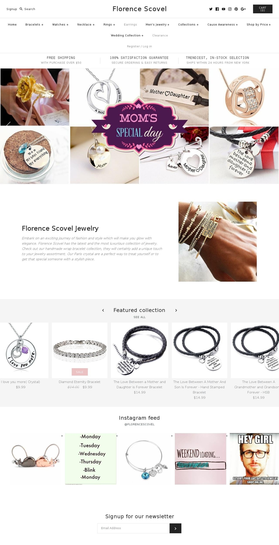 florencescovel.com shopify website screenshot