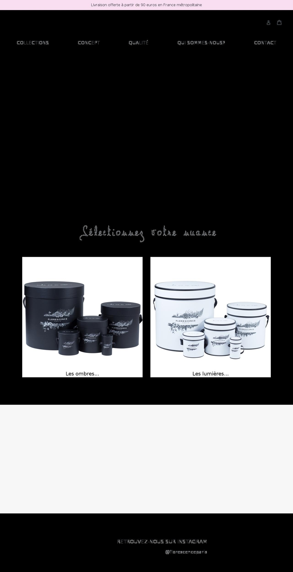 florescence-paris.com — Shopify storefront screenshot