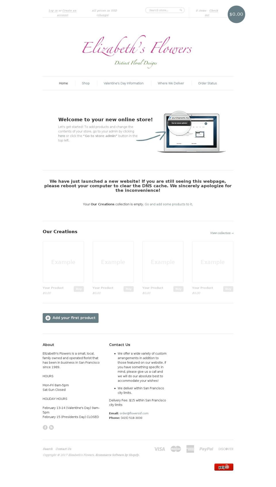 florganic.myshopify.com shopify website screenshot