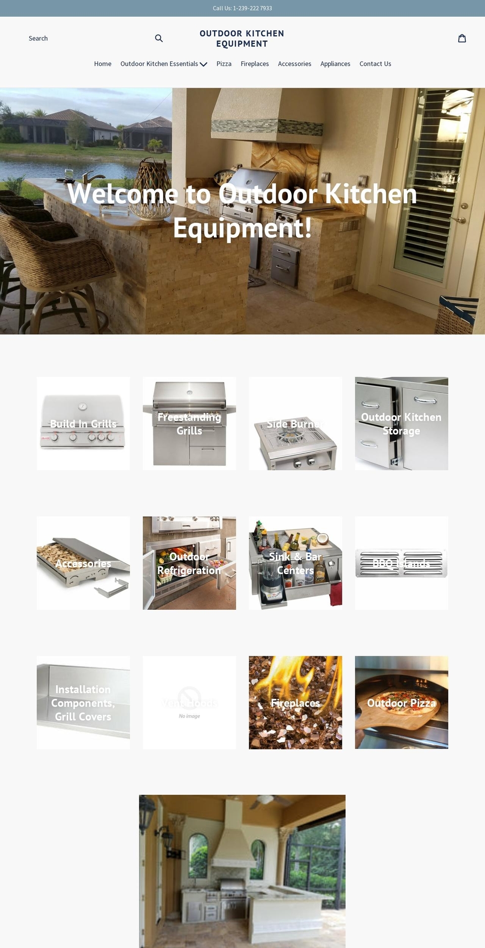 floridagrillshop.com shopify website screenshot