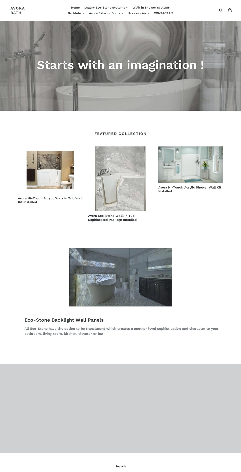 floridawalkintub.com — Shopify storefront screenshot