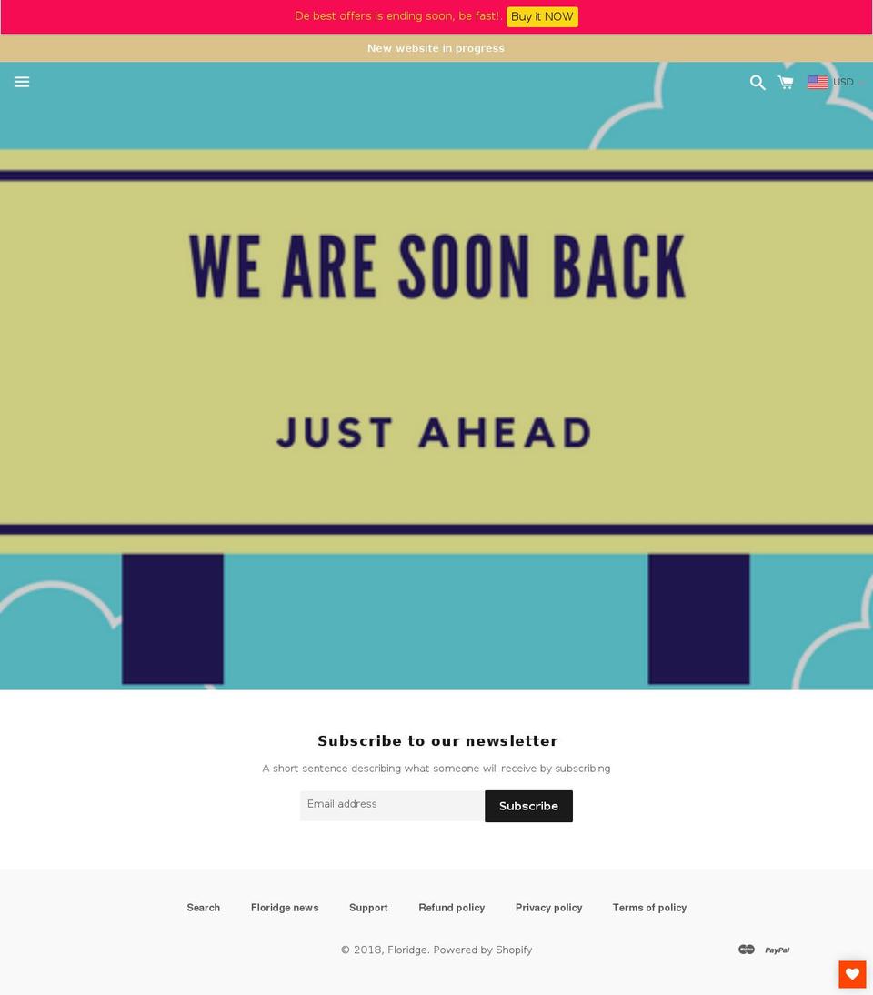 floridge.com — Shopify storefront screenshot