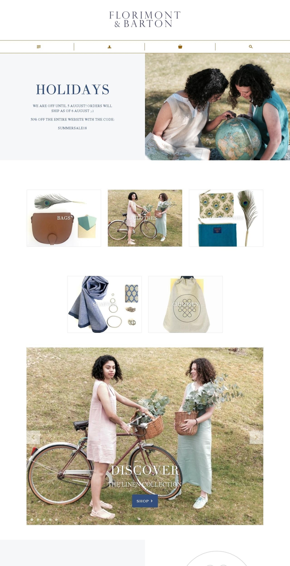 florimontbarton.com — Shopify storefront screenshot