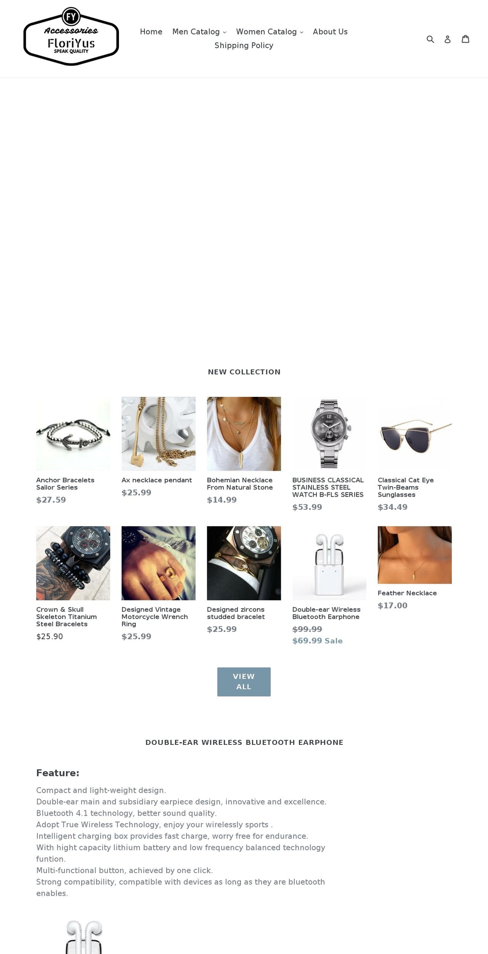 floriyus.com shopify website screenshot