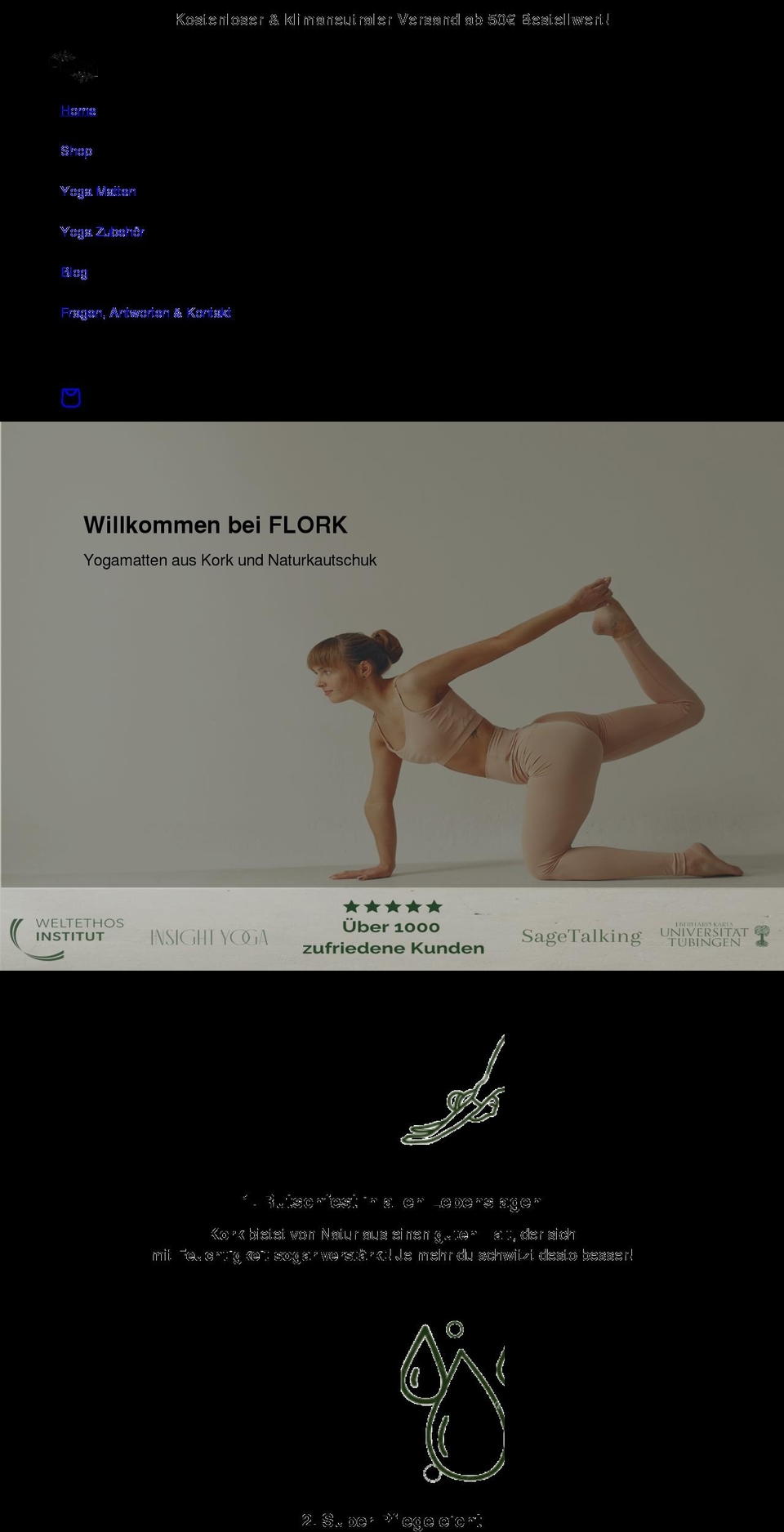 florkplace.de shopify website screenshot