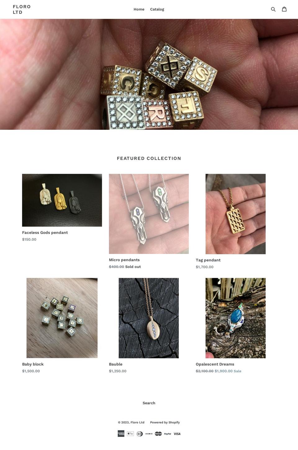 floroltd.com — Shopify storefront screenshot