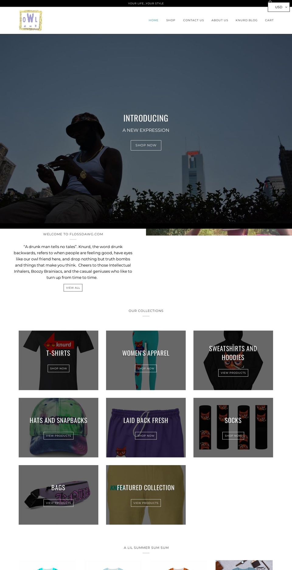 flossdawg.com shopify website screenshot