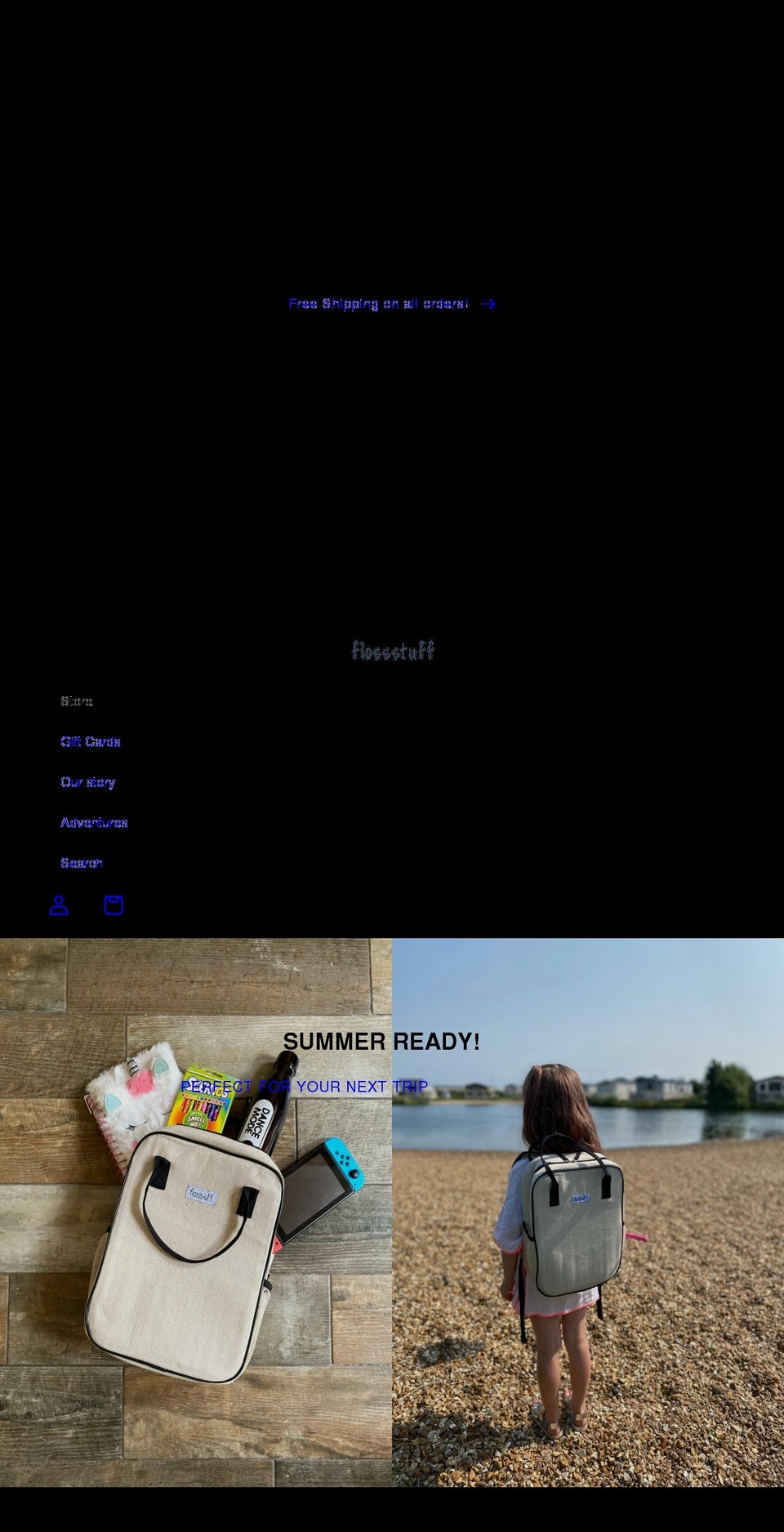 flossstuff.co.uk shopify website screenshot