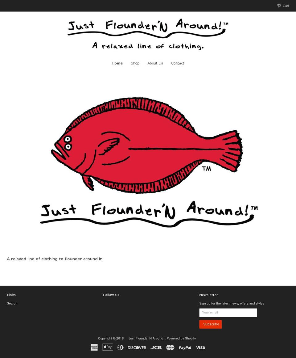 floundern.com — Shopify storefront screenshot