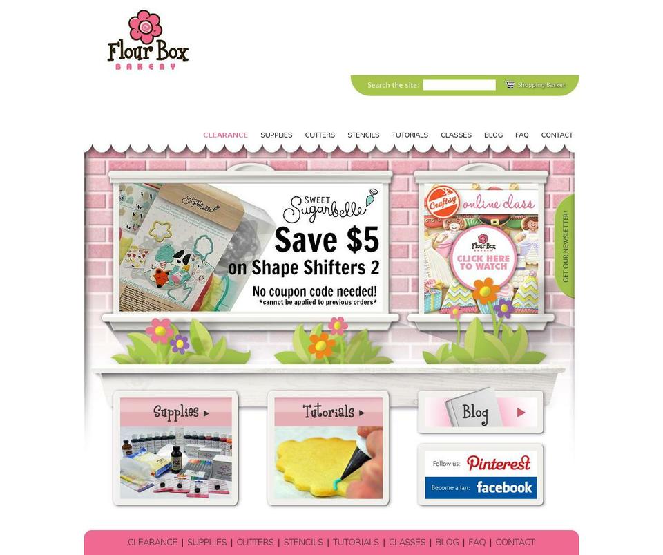 flourbox.com shopify website screenshot