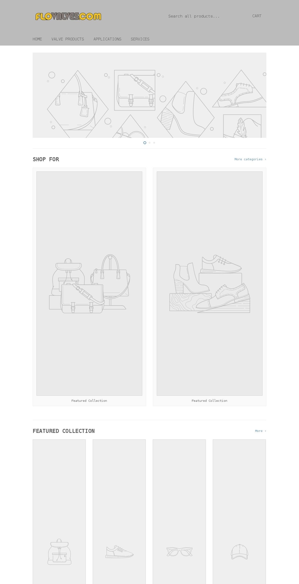 flovalves.com shopify website screenshot