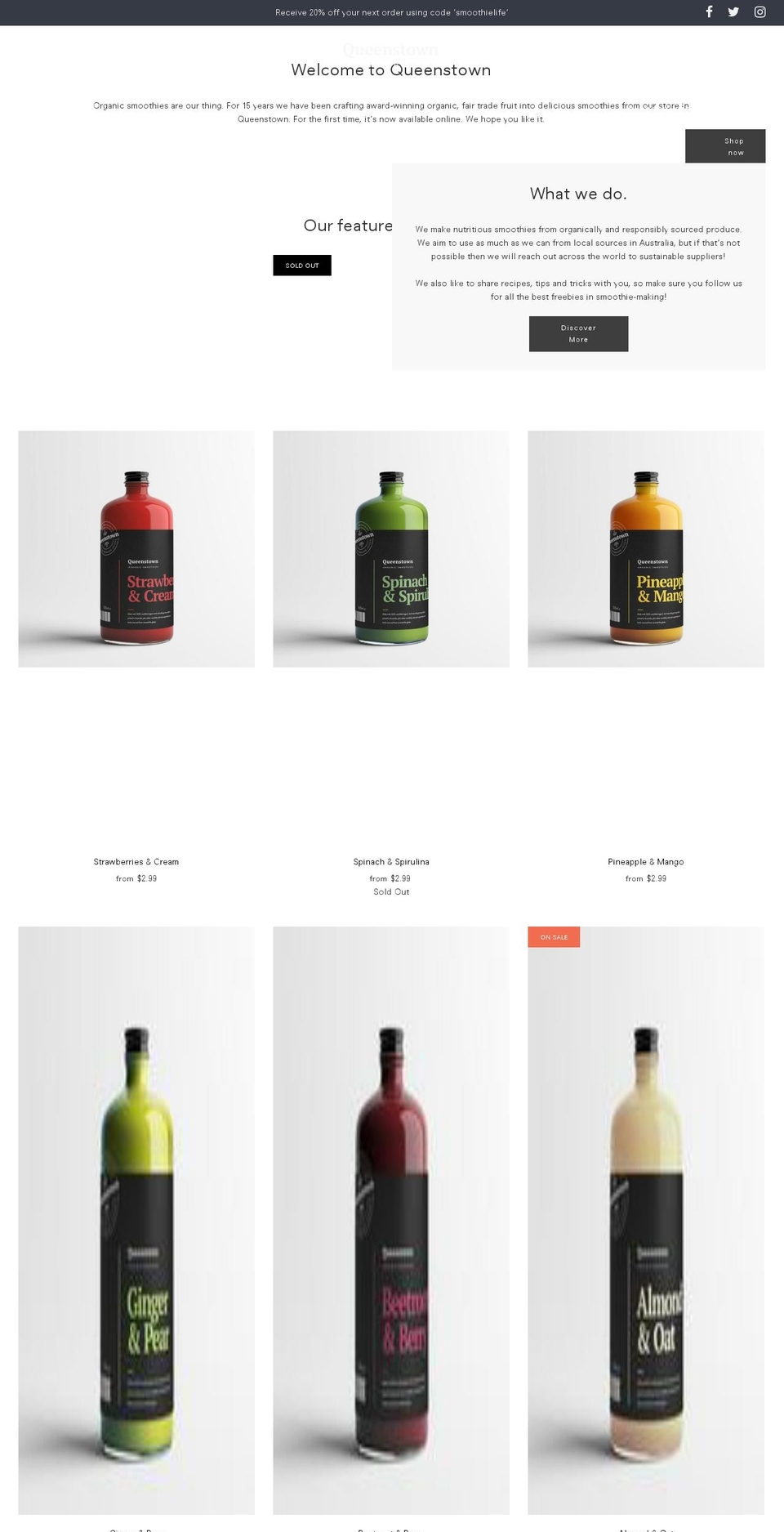 flow-queenstown.myshopify.com shopify website screenshot